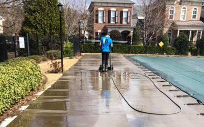The Importance of Cleaning Your Commercial Pool Deck with Pressure Washing